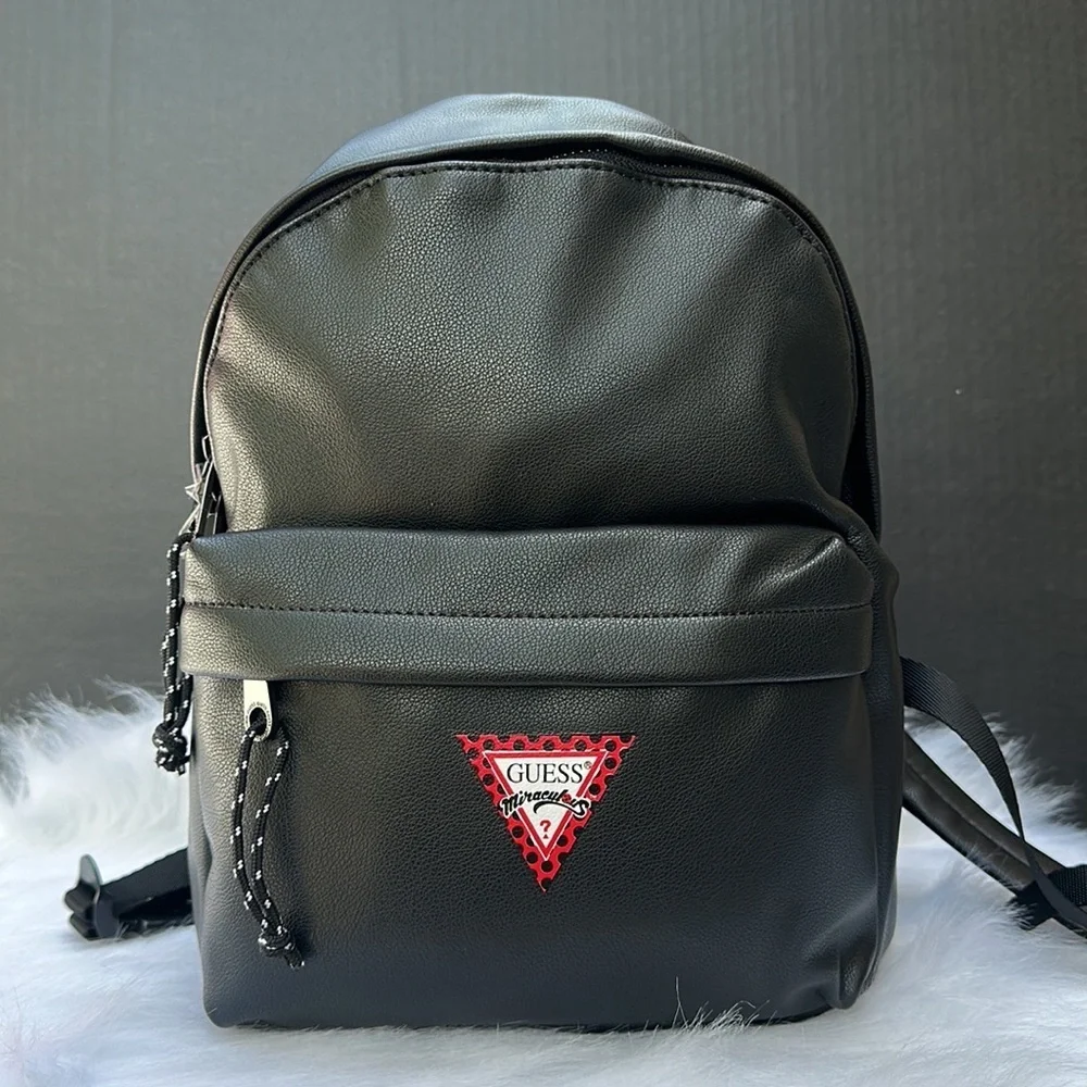 Guess | Bags | New Guess Faux Leather Backpack | Poshmark display picture 2
